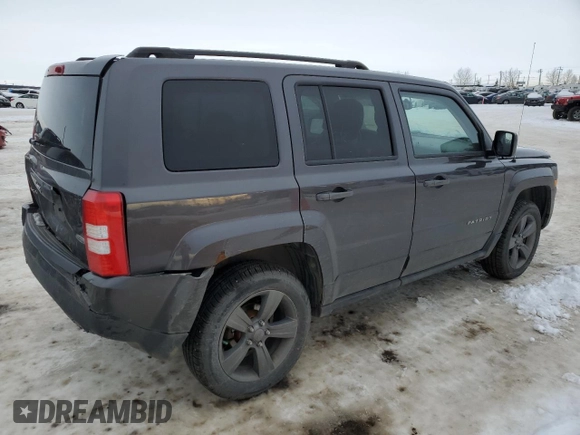 2015 Jeep Patriot North with VIN 1C4NJRAB7FD311725, listed as a Copart auction lot 82647074 with 185,560 mi miles and Salvage Title. Bid and sale history available at carsss.com. Image 3.