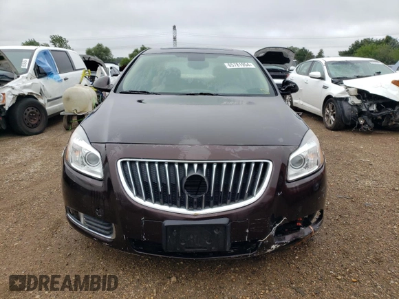 2011 Buick Regal CXL Turbo TO3 with VIN W04GX5GV9B1097859, listed as a Copart auction lot 65781954 with 97,246 mi miles and Salvage Title. Bid and sale history available at carsss.com. Image 5.