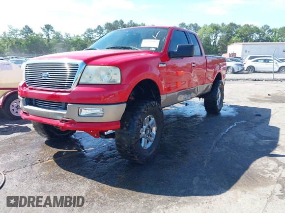 2004 Ford F-150 XLT with VIN 1FTPX14594NB45858, listed as a IAAI auction lot 42252407 with 281,138 mi miles and . Bid and sale history available at DreamBid. Image 2.