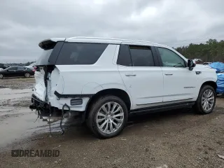 2023 GMC Yukon Denali with VIN 1GKS1DKL7PR338705, listed as a Copart auction lot 45932185 with 23,526 mi miles and Salvage Title. Bid and sale history available at carsss.com. Image 3.