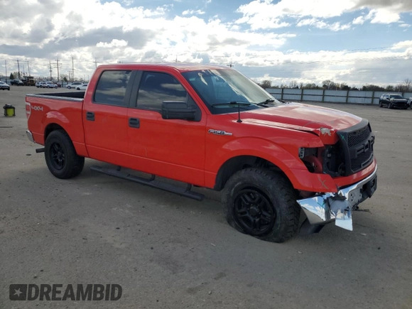 2014 Ford F-150 XL with VIN 1FTFW1EF9EKE57512, listed as a Copart auction lot 51304995 with 152,456 mi miles and Salvage Title. Bid and sale history available at carsss.com. Image 4.