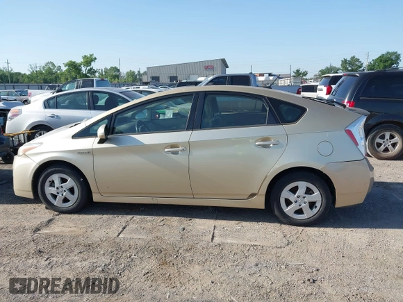 2011 Toyota Prius I with VIN JTDKN3DU3B1476538, listed as a IAAI auction lot 42269903 with Not Provided miles and . Bid and sale history available at DreamBid. Image 14.