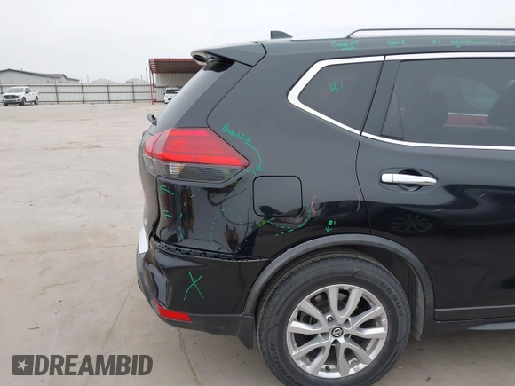 2017 Nissan Rogue SV with VIN JN8AT2MT1HW146593, listed as a IAAI auction lot 41528155 with 73,703 mi miles. Bid and sale history available at carsss.com. Image 6.