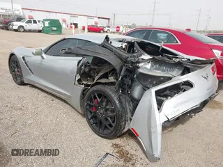 2017 Chevrolet Corvette 3LT z VIN 1G1YF2D75H5107508, wystawiony jako IAAI lot #41841970 z przebiegiem 107 296 mil mil oraz . Historia ofert i sprzedaży dostępna na DreamBid. Obrazek 3.
