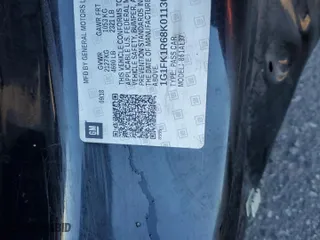 2019 Chevrolet Camaro ZL1 with VIN 1G1FK1R68K0113076, listed as a Copart auction lot 71714264 with 0 mi miles and Salvage Title. Bid and sale history available at carsss.com. Image 14.