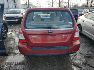 2006 Subaru Forester 2.5 X with VIN JF1SG63616H742625, listed as a Copart auction lot 84023884 with 0 mi miles and Salvage Title. Bid and sale history available at carsss.com. Image 6.
