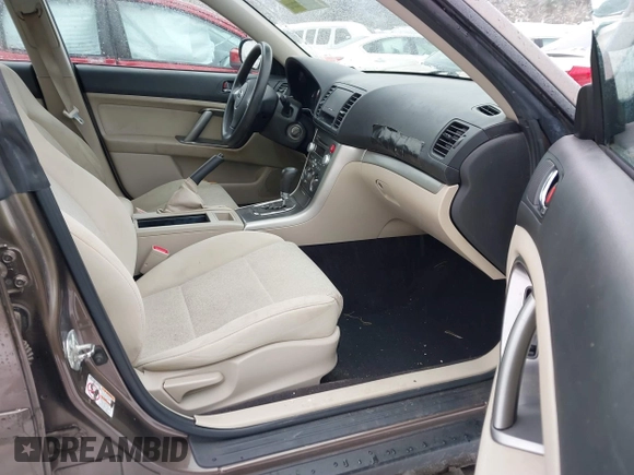 2009 Subaru Outback with VIN 4S4BP60C297340977, listed as a IAAI auction lot 41569553 with 165,626 mi miles. Bid and sale history available at carsss.com. Image 5.