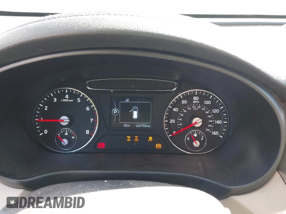 2016 Kia Sorento EX with VIN 5XYPHDA19GG145323, listed as a IAAI auction lot 41788183 with 120,756 mi miles and . Bid and sale history available at DreamBid. Image 7.