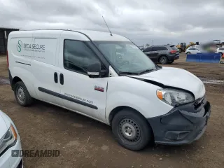 2020 Ram ProMaster City Cargo Tradesman with VIN ZFBHRFAB2L6P30895, listed as a Copart auction lot 51966745 with 51,390 mi miles and Salvage title. Bid and sale history available at DreamBid. Image 4.
