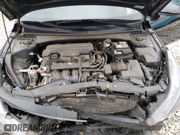 2021 Hyundai Elantra SEL with VIN 5NPLS4AG5MH023079, listed as a Copart auction lot 46141644 with 77,609 mi miles and Salvage Title. Bid and sale history available at carsss.com. Image 11.