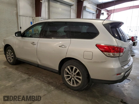 2014 Nissan Pathfinder Platinum with VIN 5N1AR2MN0EC634597, listed as a Copart auction lot 61038825 with 161,196 mi miles and Salvage title. Bid and sale history available at DreamBid. Image 2.
