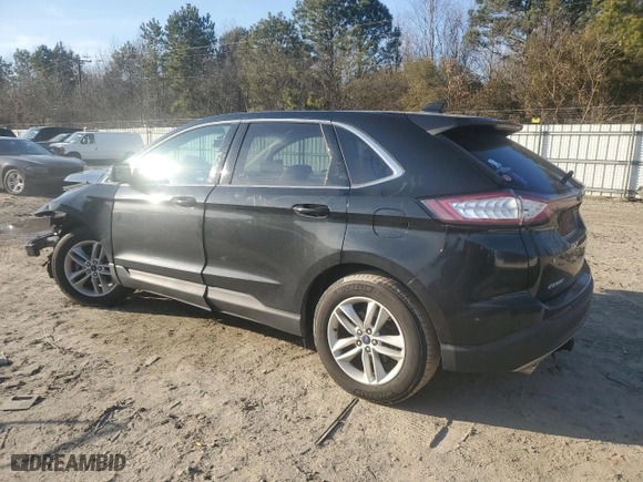 2015 Ford Edge SEL with VIN 2FMTK3J91FBB06336, listed as a Copart auction lot 46822535 with 106,808 mi miles and Salvage Title. Bid and sale history available at carsss.com. Image 2.