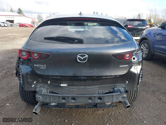 2023 Mazda Mazda3 Hatchback 2.5 S Premium with VIN JM1BPBMM4P1619069, listed as a IAAI auction lot 41524650 with 8,922 mi miles. Bid and sale history available at carsss.com. Image 17.