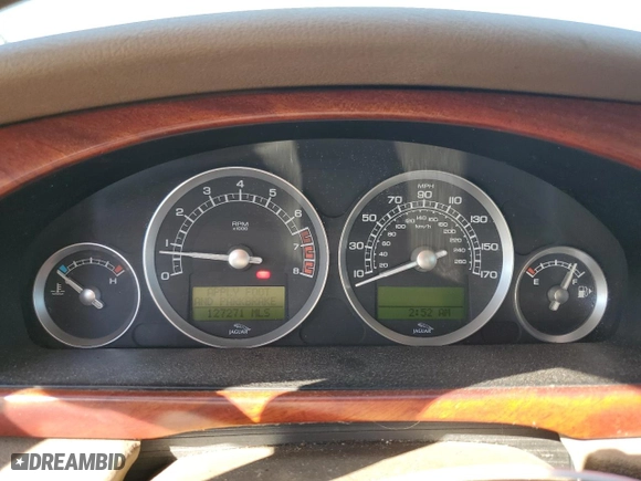 2008 Jaguar S-Type 3.0 with VIN SAJWA01A78FN88763, listed as a Copart auction lot 42589585 with 127,271 mi miles and Non Repairable. Bid and sale history available at carsss.com. Image 9.