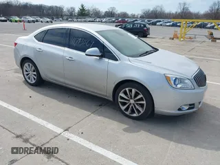 2013 Buick Verano with VIN 1G4PP5SK4D4224937, listed as a IAAI auction lot 41793569 with 135,655 mi miles. Bid and sale history available at carsss.com. Image 1.