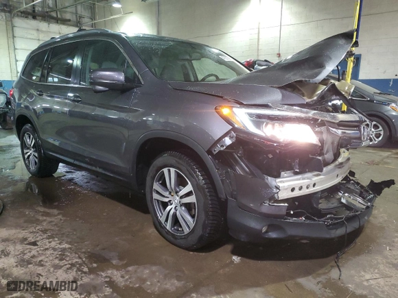 2018 Honda Pilot EX-L with VIN 5FNYF6H57JB018101, listed as a Copart auction lot 47557395 with 89,319 mi miles and Clean Title. Bid and sale history available at carsss.com. Image 4.