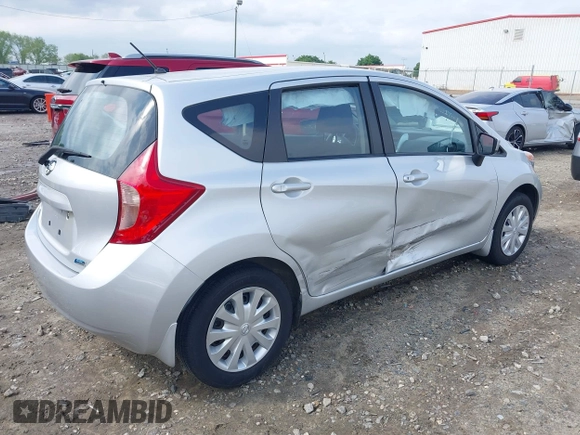 2015 Nissan Note SV with VIN 3N1CE2CPXFL440194, listed as a IAAI auction lot 42112943 with 95,623 mi miles and . Bid and sale history available at DreamBid. Image 4.