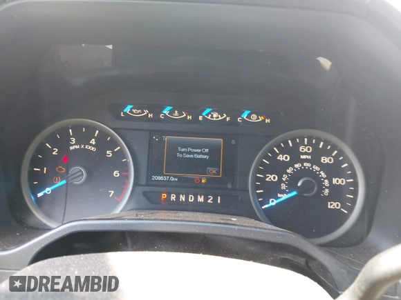 2016 Ford F-150 XLT with VIN 1FTEW1EP2GFB20986, listed as a IAAI auction lot 42621879 with 208,637 mi miles and . Bid and sale history available at DreamBid. Image 7.