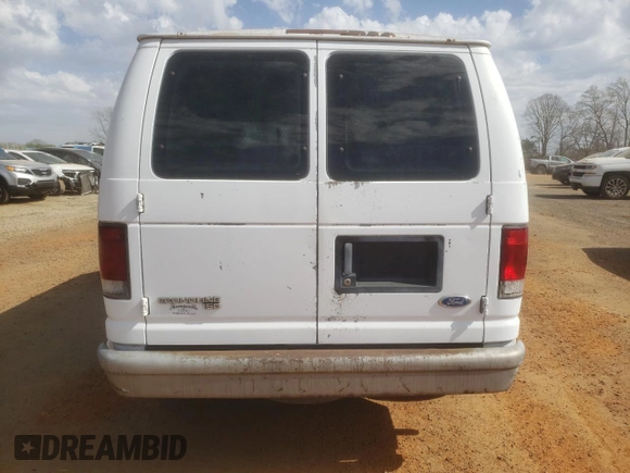 1996 Ford Econoline Cargo with VIN 1FTEE14Y6THB44560, listed as a Copart auction lot 48748825 with 92,895 mi miles and Salvage Title. Bid and sale history available at DreamBid. Image 6.