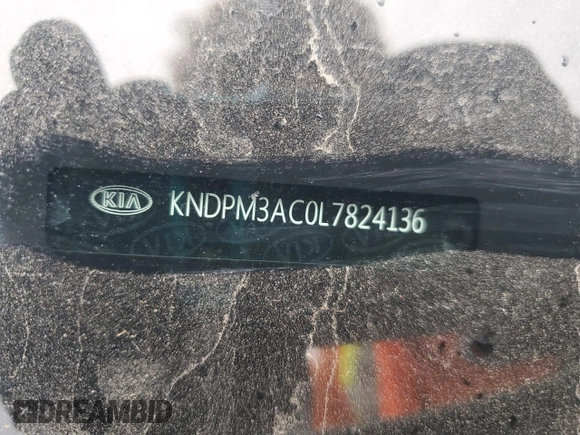 2020 Kia Sportage LX with VIN KNDPM3AC0L7824136, listed as a Copart auction lot 46140475 with 29,750 mi miles and Salvage Title. Bid and sale history available at carsss.com. Image 15.