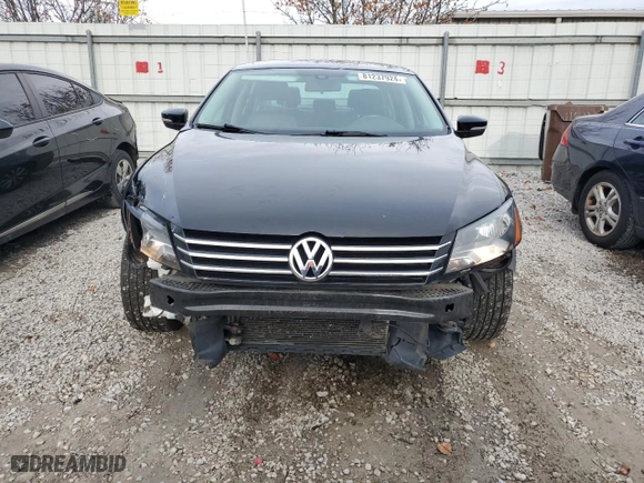 2014 Volkswagen Passat Wolfsburg Ed with VIN 1VWAT7A37EC062768, listed as a Copart auction lot 81237924 with 109,805 mi miles and Salvage Title. Bid and sale history available at carsss.com. Image 5.