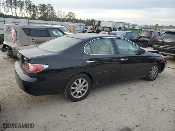 2003 Lexus ES 300 with VIN JTHBF30G936001069, listed as a Copart auction lot 84810074 with 0 mi miles and Salvage Title. Bid and sale history available at carsss.com. Image 3.