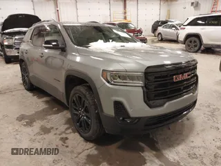 2023 GMC Acadia SLT with VIN 1GKKNULSXPZ263525, listed as a IAAI auction lot 41296040 with 8,631 mi miles and . Bid and sale history available at DreamBid. Image 1.