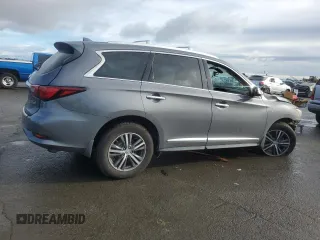 2017 Infiniti QX60 with VIN 5N1DL0MM0HC506617, listed as a Copart auction lot 48735355 with 119,013 mi miles and Salvage Title. Bid and sale history available at DreamBid. Image 3.