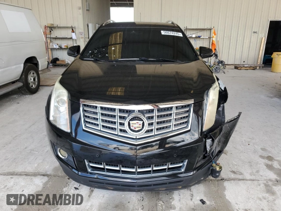 2015 Cadillac SRX Premium Collection with VIN 3GYFNDE38FS596718, listed as a Copart auction lot 56674245 with 106,379 mi miles and Salvage title. Bid and sale history available at DreamBid. Image 5.