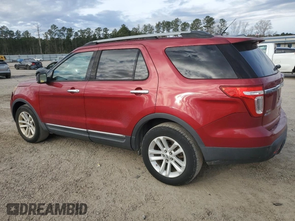 2013 Ford Explorer XLT with VIN 1FM5K7D84DGA57674, listed as a Copart auction lot 88673515 with 95,534 mi miles and Salvage Title. Bid and sale history available at carsss.com. Image 2.
