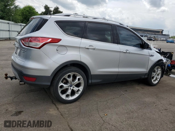 2013 Ford Escape Titanium с VIN 1FMCU9J92DUD31093, выставлен на аукционе Copart как лот 57121425 с пробегом 107 979 миль миль и Списание • Salvage title. История ставок и продаж доступна на DreamBid. Изображение 3.