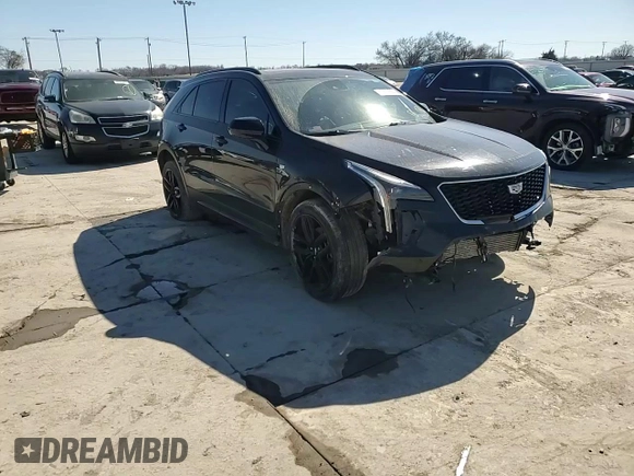 2020 Cadillac XT4 FWD Sport with VIN 1GYFZER49LF024652, listed as a Copart auction lot 46231255 with 87,567 mi miles and Salvage title. Bid and sale history available at DreamBid. Image 12.