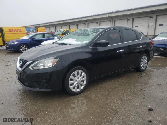 2018 Nissan Sentra SV with VIN 3N1AB7AP0JL645435, listed as a Copart auction lot 45015045 with 101,454 mi miles and Salvage Title. Bid and sale history available at carsss.com. Image 1.