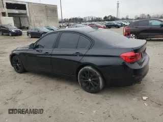 2018 BMW 3 Series 320i xDrive with VIN WBA8E5G53JNU46177, listed as a Copart auction lot 43113215 with 82,616 mi miles and Salvage Title. Bid and sale history available at carsss.com. Image 2.