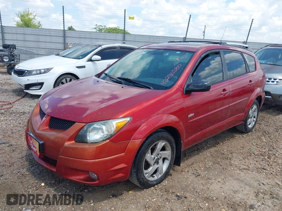2003 Pontiac Vibe z VIN 5Y2SL628X3Z478853, wystawiony jako IAAI lot #42230580 z przebiegiem 184 210 mil mil oraz . Historia ofert i sprzedaży dostępna na DreamBid. Obrazek 2.