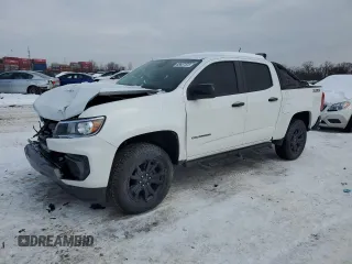 2021 Chevrolet Colorado 4WD Z71 with VIN 1GCGTDEN1M1278794, listed as a Copart auction lot 88687525 with 53,233 mi miles and Salvage Title. Bid and sale history available at carsss.com. Image 1.