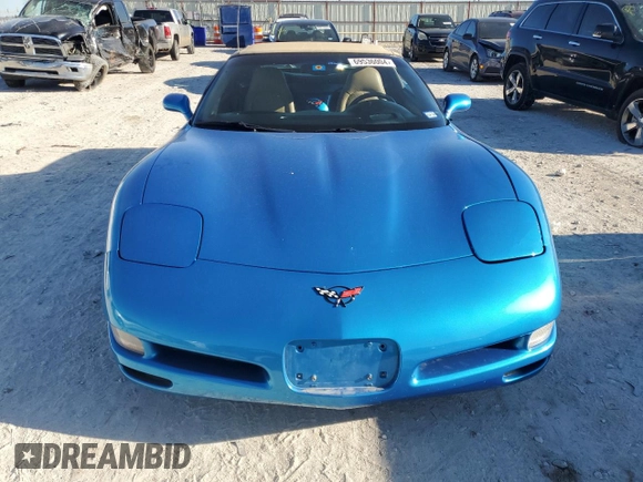 2000 Chevrolet Corvette with VIN 1G1YY32G3Y5129252, listed as a Copart auction lot 69536004 with 59,336 mi miles and Salvage Title. Bid and sale history available at carsss.com. Image 5.