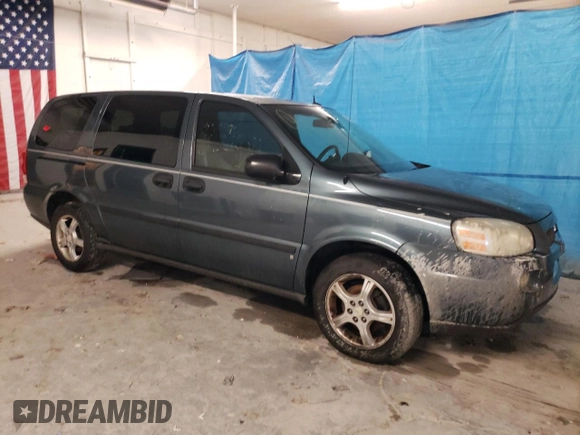 2007 Chevrolet Uplander LS Fleet with VIN 1GNDV23W57D144023, listed as a Copart auction lot 82351514 with 190,441 mi miles and Clean Title. Bid and sale history available at carsss.com. Image 4.