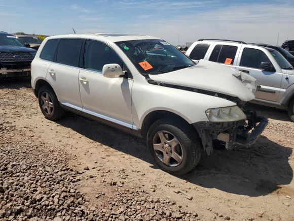2006 Volkswagen Touareg 3.2L V6 with VIN WVGZG77L46D023161, listed as a Copart auction lot 50653065 with 120,932 mi miles and Salvage Title. Bid and sale history available at carsss.com. Image 4.