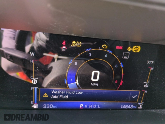 2023 Chevrolet Colorado 2WD Work Truck z VIN 1GCGSBEC7P1174630, wystawiony jako Copart lot #61053045 z przebiegiem 14 843 mil mil oraz Czysty tytuł • Clean title. Historia ofert i sprzedaży dostępna na DreamBid. Obrazek 9.