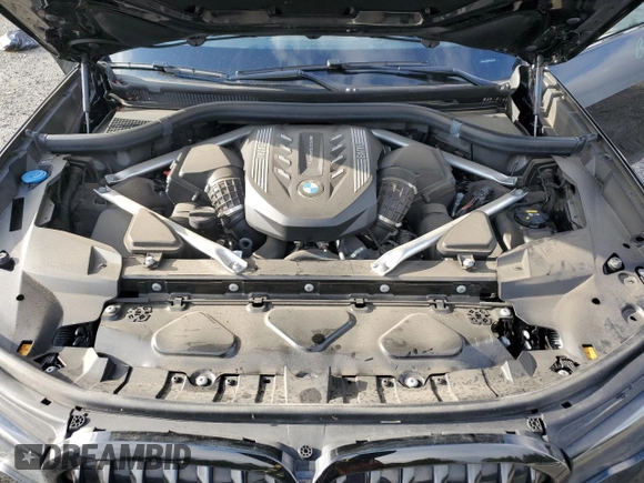 2022 BMW X7 M50i with VIN 5UXCX6C01N9L57177, listed as a Copart auction lot 88522035 with 33,031 mi miles and Salvage Title. Bid and sale history available at carsss.com. Image 12.