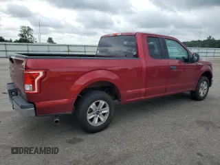 2017 Ford F-150 XL with VIN 1FTEX1C81HFC79573, listed as a Copart auction lot 62853545 with 234,740 mi miles and Salvage title. Bid and sale history available at DreamBid. Image 3.
