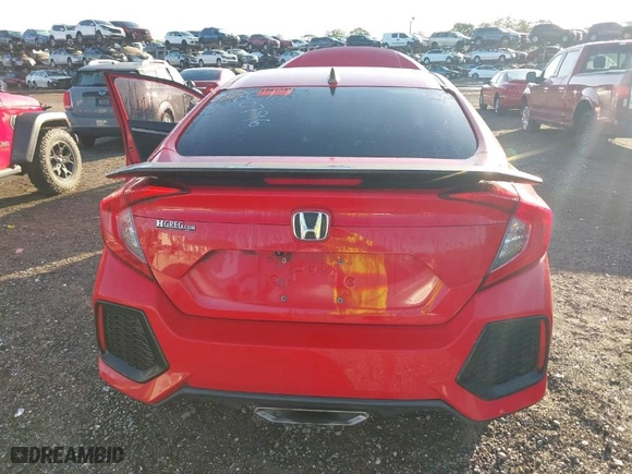 2018 Honda Civic Si Sedan with VIN 2HGFC1E51JH700796, listed as a IAAI auction lot 42004946 with 36,454 mi miles. Bid and sale history available at carsss.com. Image 16.