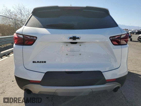 2021 Chevrolet Blazer LT with VIN 3GNKBDR41MS510296, listed as a Copart auction lot 43761245 with 47,009 mi miles and Salvage title. Bid and sale history available at DreamBid. Image 6.