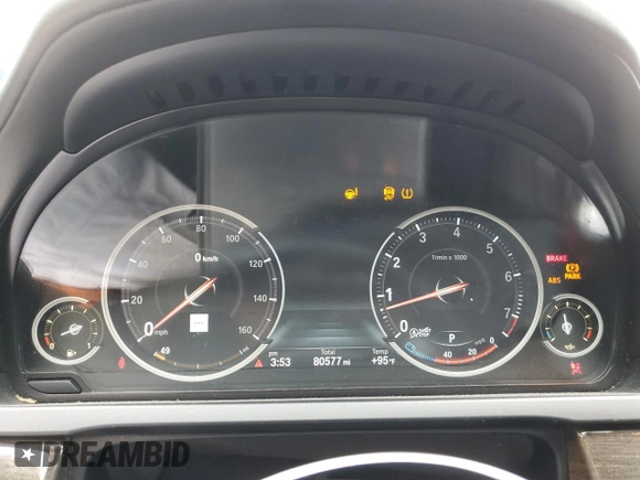 2014 BMW 7 Series ALPINA B7 xDrive with VIN WBAYF8C51ED652985, listed as a Copart auction lot 54299625 with 80,577 mi miles and Salvage Title. Bid and sale history available at DreamBid. Image 9.