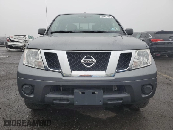 2017 Nissan Frontier SV with VIN 1N6AD0EV7HN723725, listed as a Copart auction lot 61253905 with 58,163 mi miles and Salvage title. Bid and sale history available at DreamBid. Image 5.