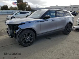 2020 Land Rover Range Rover Velar S with VIN SALYB2FV0LA243665, listed as a Copart auction lot 50787645 with 49,127 mi miles and Salvage title. Bid and sale history available at DreamBid. Image 1.