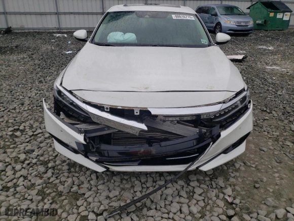 2021 Honda Accord Sedan Touring with VIN 1HGCV2F91MA022798, listed as a Copart auction lot 88616715 with 20,839 mi miles and Salvage Title. Bid and sale history available at carsss.com. Image 5.