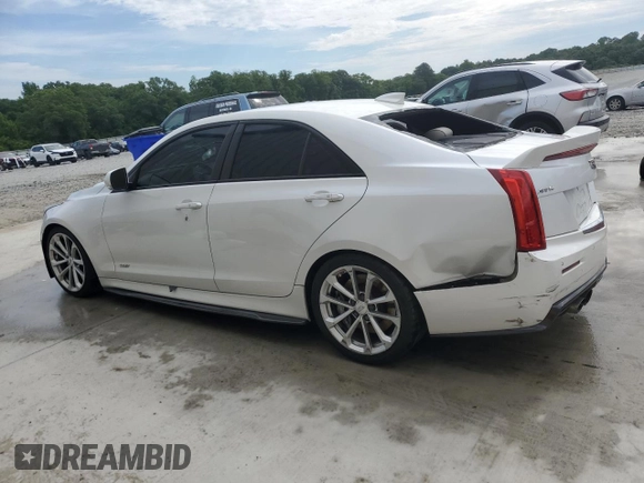 2016 Cadillac ATS-V z VIN 1G6AN5RY7G0140961, wystawiony jako Copart lot #54728145 z przebiegiem 59 215 mil mil oraz Szkoda całkowita • Salvage title. Historia ofert i sprzedaży dostępna na DreamBid. Obrazek 2.