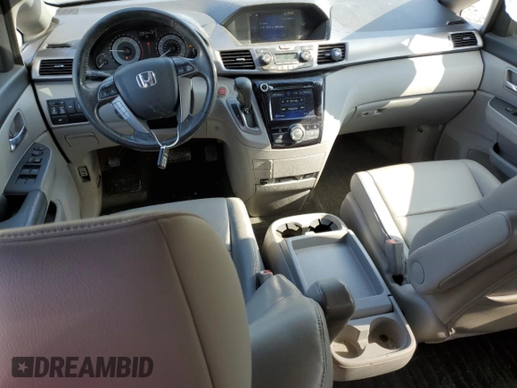 2016 Honda Odyssey EX-L with VIN 5FNRL5H67GB026899, listed as a Copart auction lot 51612295 with 74,010 mi miles and Salvage Title. Bid and sale history available at DreamBid. Image 8.